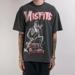 Misfits Band Rock Hardcore Punk Casual T-Shirt Men's and Women's Luxury Band Brand