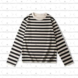 2026 spring Striped Long Sleeve hoodies For Men And Women Couple Classical Round Neck t-shirt Pullover sweatshirt men clothing