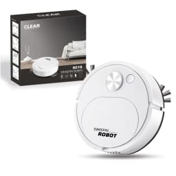 New USB Robotic Vacuum Cleaner Mopping 3-in-1 Intelligent Wireless Floor Sweeping Machine 1500Pa, Suitable for Home Office