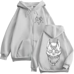 Anime Jojo Bizarre Adventure Kira Yoshikage Killer Queen Zipper Hoodies Men's Clothing Zip Up Hooded Sweatshirts Jackets Coats