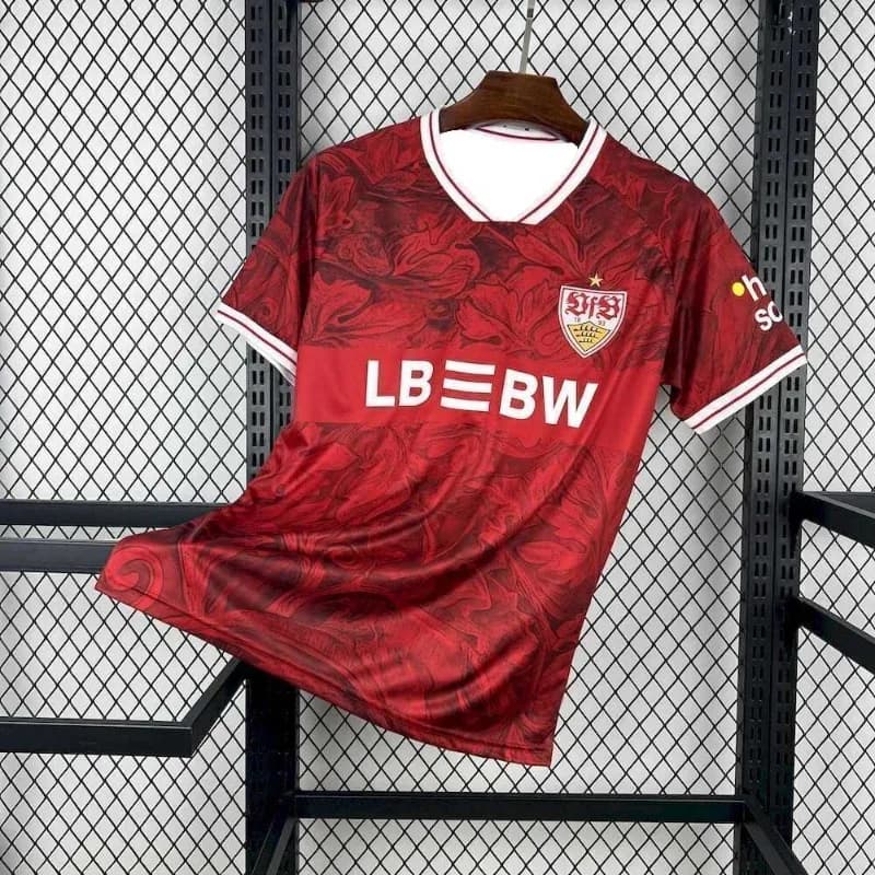 New 2026 Stuttgart 25-26 Season Away Jersey, Unisex Fan Style, Stylish, Comfortable, Breathable, Sportswear Short-Sleeve T-Shirt