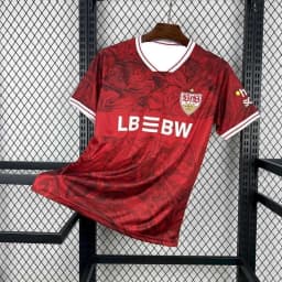 New 2026 Stuttgart 25-26 Season Away Jersey, Unisex Fan Style, Stylish, Comfortable, Breathable, Sportswear Short-Sleeve T-Shirt