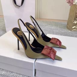 2026 Spring and Summer New Pointed Flower Stiletto Sandals Women's Back Trip Sexy Fashion Trend High Heels