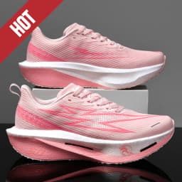 Running Shoes Carbon Board Speciality Marathon Men Sports Breathable Lightweight Women's Comfortable Athletic Nonskid Sneakers