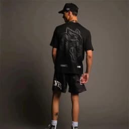 Wolf Head Sports Fitness Training Gym Leisure T-Shirt Men's and Women's Luxury Brand Top 2026 New