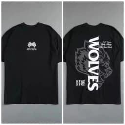 Wolf Head Sports Fitness Training Gym Leisure T-Shirt Men's and Women's Luxury Brand Top 2026 New