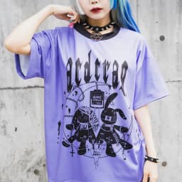 Japanese Original Kawaii Girls Harajuku Style T-shirt Kids Gothic Printed Short Sleeved Y2k Adult Subculture Role-playing Top