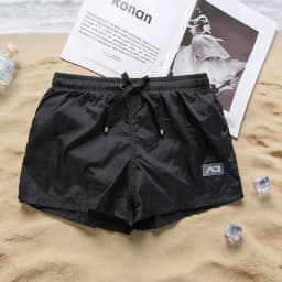 2026Beach new quick-drying men's and women's shorts breathable casual beach sports loose couple swimming trunks tide AD4-M356