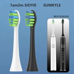 Replacement Toothbrush Heads For Aquavex Pro Black/White/Pink/Colour Electric Toothbrush Soft DuPont Bristles Nozzles Sumkyle