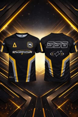 Ssg Esports Jersey Quick Dry Gaming Team Shirt Men Women Breathable Short Sleeve Summer Sports Tee Custom Uniform Top Unisex Pro