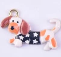 10pcs Fashion Cartoon Metal Dog Charms Pendant for Women Jewelry Making