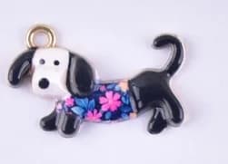10pcs Fashion Cartoon Metal Dog Charms Pendant for Women Jewelry Making
