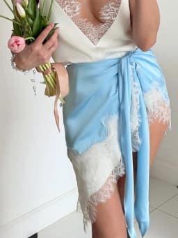 Women Satin Lace Patchwork Dress Long Sleeve O-neck Casual 2026 Spring Female Dresses Casual Solid Beach Robe not contain pearls