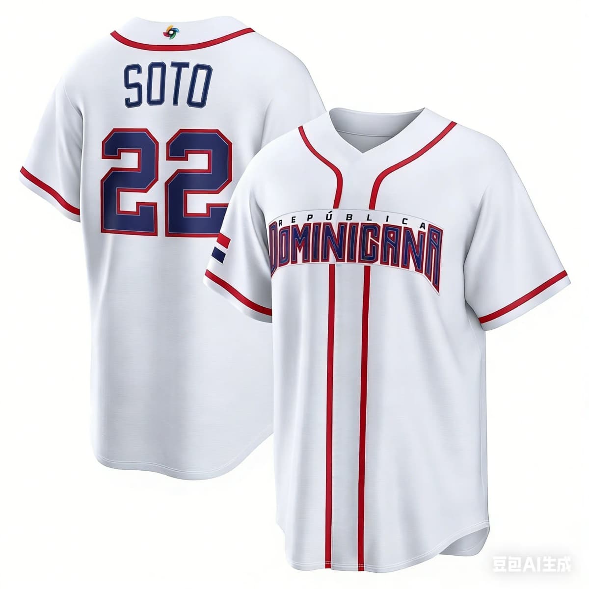 2026 3d Printing Dominican Republic Baseball Jersey 22 Soto Tatis Jr Guerrero Jr Mens WBC National Team Sports Shirt Tops