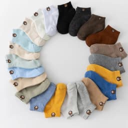 10 Pairs Bear-Patterned Kid's Socks in Random Colors, Elastic Socks Suitable for Both Boys and Girls, Kid's Colorful Ankle Socks