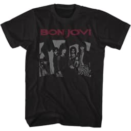 Metal Bon Jovi Rock Band Casual T-Shirt Men's and Women's Luxury Band Brand Top 2026 New Band