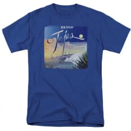 ZZTOP Band 1999 Retro Wrench Pattern Retro Blues Casual T-Shirt Men's and Women's Luxury Brand