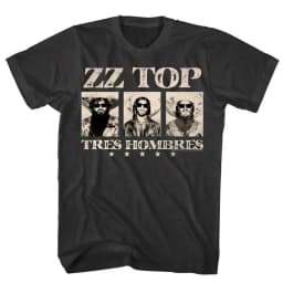 ZZTOP Band 1999 Retro Wrench Pattern Retro Blues Casual T-Shirt Men's and Women's Luxury Brand