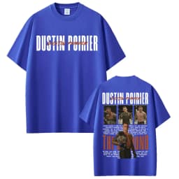 Limited DUSTIN POIRIER THE DIAMOND Graphic T-shirts Men Women Fashion Retro Short Sleeve T Shirt Cotton Casual Oversized T-shirt
