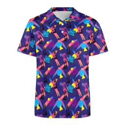 2026 Summer Hot Selling Retro Collar Shirt Street Short Sleeve Top Men's Breathable Button T-shirt