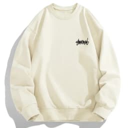 2026 Spring Autumn New Men Casual Sweatshirts Harajuku Loose Streetwear Tops O Neck Pullover Hoody Solid Mens Sweatshirts S-3XL