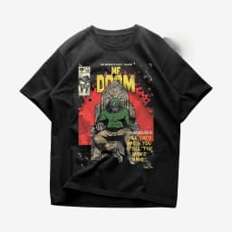 MF Doom T-shirts - Rap Music T-shirts - Madvillainy Demos Album - MF Doom Album- MF Doom Merchandise Unisex Rapper Apparel