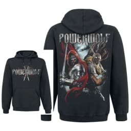 New Powerwolf Band Print Hoodie Retro Style Hoodie Men and Women Can Wear Autumn and Winter Hoodie