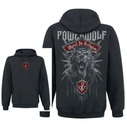 New Powerwolf Band Print Hoodie Retro Style Hoodie Men and Women Can Wear Autumn and Winter Hoodie