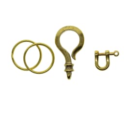 handmade Solid brass simplicity Creative Question mark Japanese fish bulb hook screw lock shackle Keychain key Ring EDC DIY