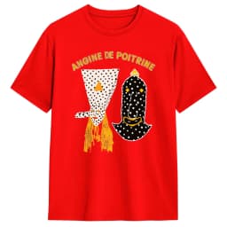 Angine De Poitrine Music T-Shirt Beach Streetwear T Shirts Cotton Popular Tee Shirt For Man Custom Logo Clothing