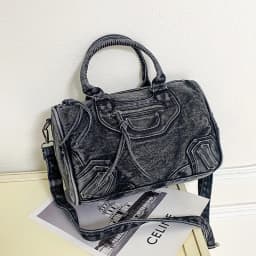 Retro Versatile Advanced Sense Commute Crossbody Bag Denim Fabric Large Capacity 2026 New Fashion Summer Casual Shoulder Bags