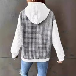 Spring and Autumn fashion loose casual pullover hooded versatile hoodie women's clothing