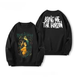 2026 BRING ME THE HORIZON BMTH Dead Core Band Peripheral Hoodies for Men and Women Autumn and Winter Fleece Jacket Trend