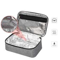 Portable Thermal Insulated Small Mini Cooler Lunch Bag for Kids School Food Containers Reusable Snack Bag Storage Home