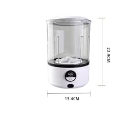 New USB Charging Washing Machine Portable Underwear Cleaner 2L Fully Automatic Socks Washing Machine Dehydratable Laundry Bucket