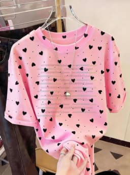 2026 Summer Womens Short Sleeve American Classic Leopard T-Shirt Girl Round Neck Tee Outdoor Sports Plus-Size Women's Clothing