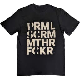 1984 British Acid Rock Primal Scream Original Call Band Casual T-shirt Men's and Women's Luxury Band Brand Top 2026 New