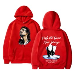 Michael Jackson King of Pop Hoodie Men Women Vintage Gothic Rock Sweatshirt Men's Punk Oversized Pullovers Hoodies Streetwear