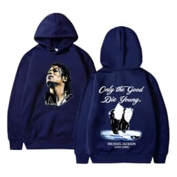 Michael Jackson King of Pop Hoodie Men Women Vintage Gothic Rock Sweatshirt Men's Punk Oversized Pullovers Hoodies Streetwear