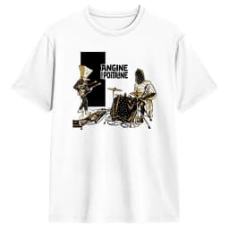Angine De Poitrine Music T Shirt Summer 100 Cotton T Shirts For Male Print Tshirt Short-Sleeved Streetwear Clothing