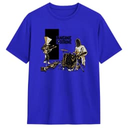 Angine De Poitrine Music T Shirt Summer 100 Cotton T Shirts For Male Print Tshirt Short-Sleeved Streetwear Clothing