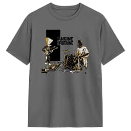 Angine De Poitrine Music T Shirt Summer 100 Cotton T Shirts For Male Print Tshirt Short-Sleeved Streetwear Clothing