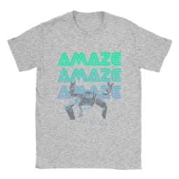 Project Hail Mary Amaze Eridani-Rocky T-Shirts Men Neon Portrai Cotton Tees Round Neck Short Sleeve T Shirt Plus Size merch