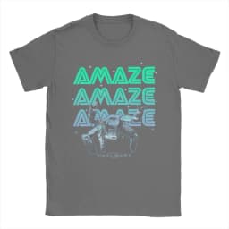 Project Hail Mary Amaze Eridani-Rocky T-Shirts Men Neon Portrai Cotton Tees Round Neck Short Sleeve T Shirt Plus Size merch