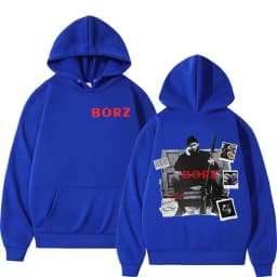 Khamzat Chimaev Borz The Wolf Merch Hoodies Men's Clothing Fashion Trend High Street Hooded Casual Violence Aesthetic Sweatshirt