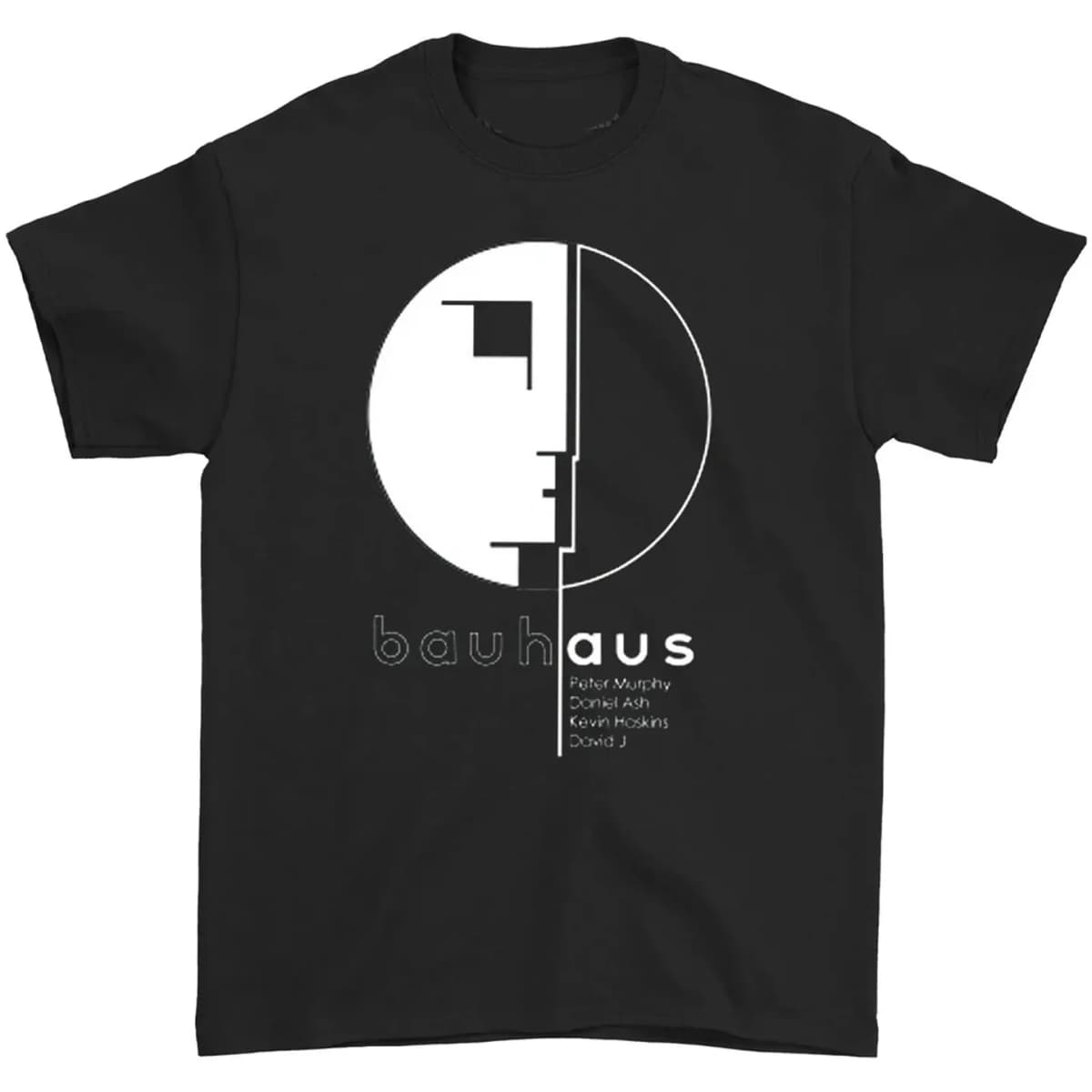 Bauhaus Band Gothic Rock Casual T-Shirt Men's and Women's Luxury Band Brand Top 2026