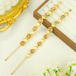 Original Charm Colored Crystal Jewelry Bracelet Earrings High Quality Natural Stone Women Fine Jewelry for Party Gifts