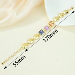 Original Charm Colored Crystal Jewelry Bracelet Earrings High Quality Natural Stone Women Fine Jewelry for Party Gifts