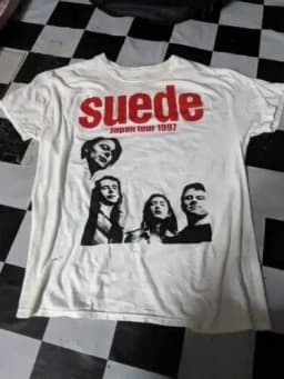 Vintage Rock Punk Tops Suede London BandT-Shirt Casual Loose Short Sleeve Summer Cotton Print T-Shirt Unisex