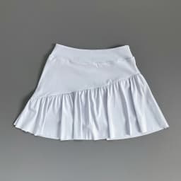 Women High Waist Ruffle Athletic Skort Built-in Liner Shorts Quick Dry Breathable Tennis Fitness Running Workout Sports Skirt